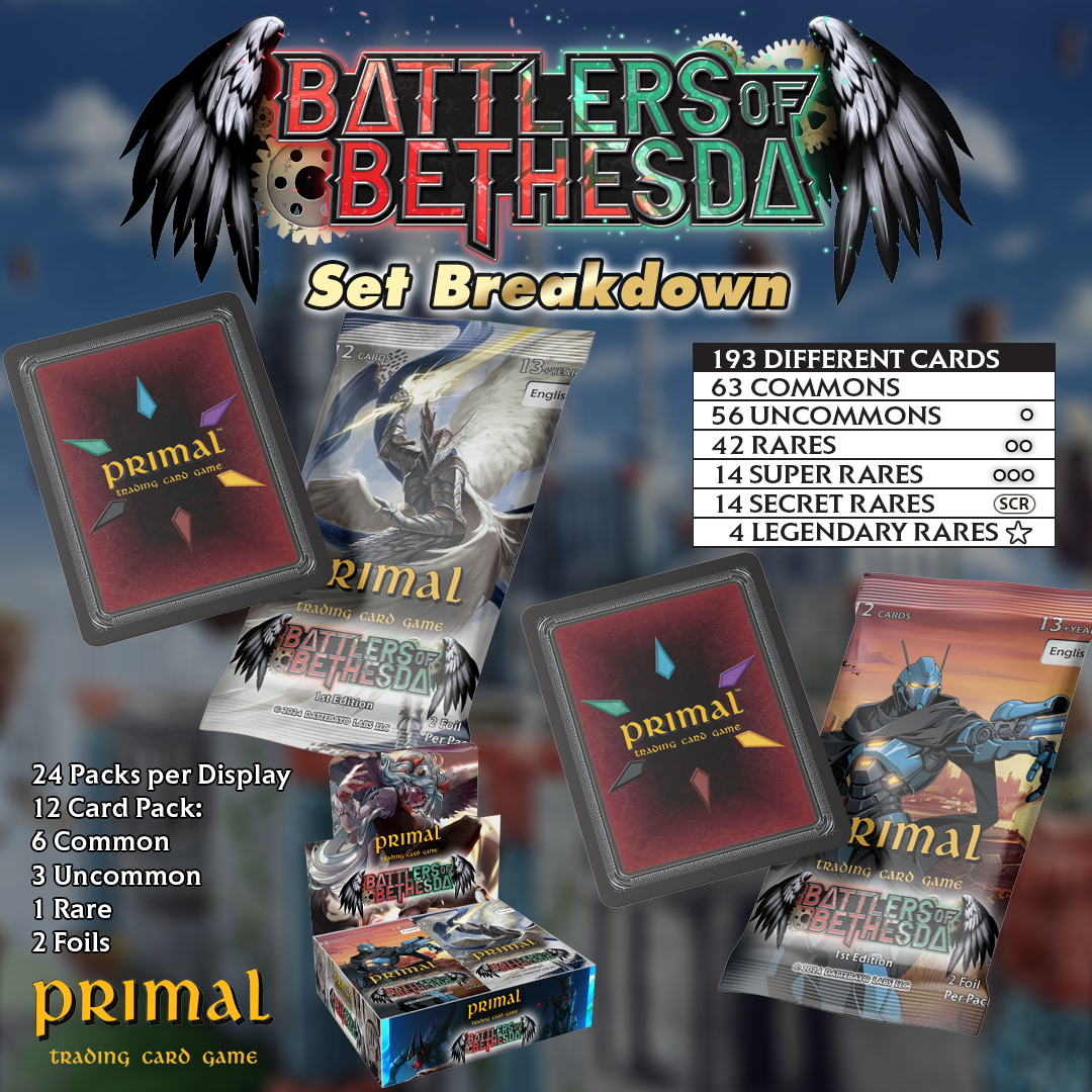 Primal TCG Battlers of Bethesda Pre-orders