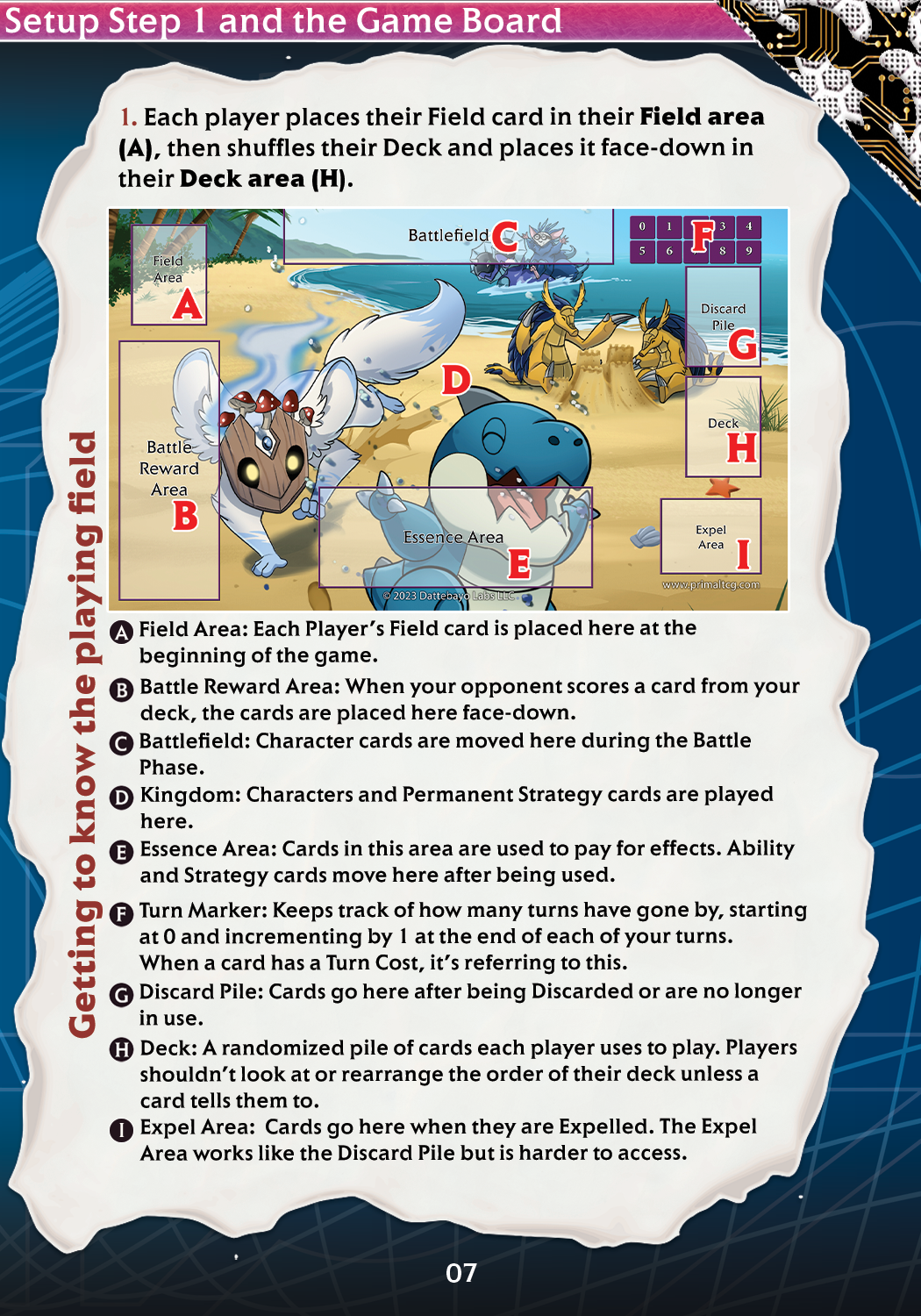 Primal Trading Card Game Rulebook